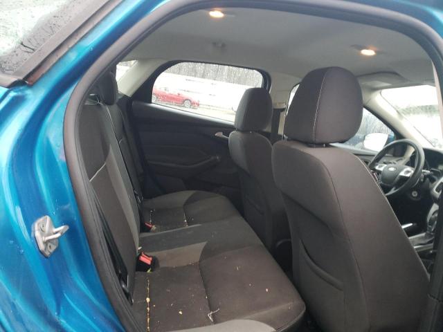 1FADP3F29EL148070 - 2014 FORD FOCUS SE BLUE photo 10