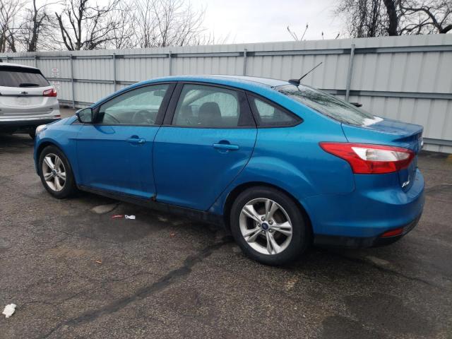 1FADP3F29EL148070 - 2014 FORD FOCUS SE BLUE photo 2