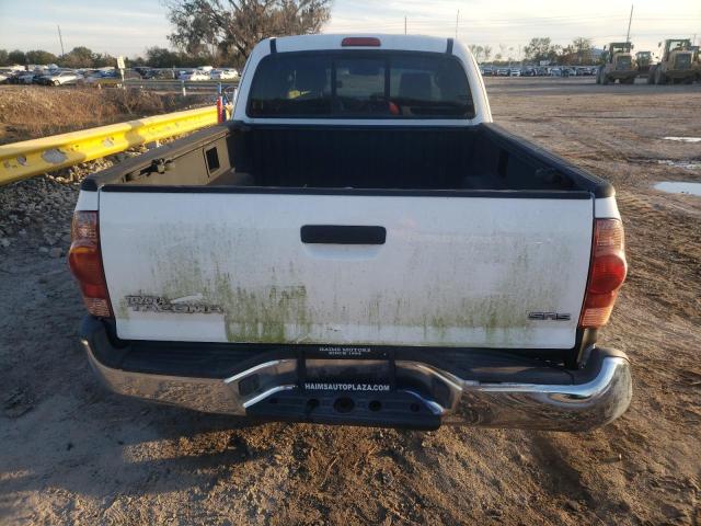 5TETX22N16Z169191 - 2006 TOYOTA TACOMA ACCESS CAB თეთრი ფოტო 6