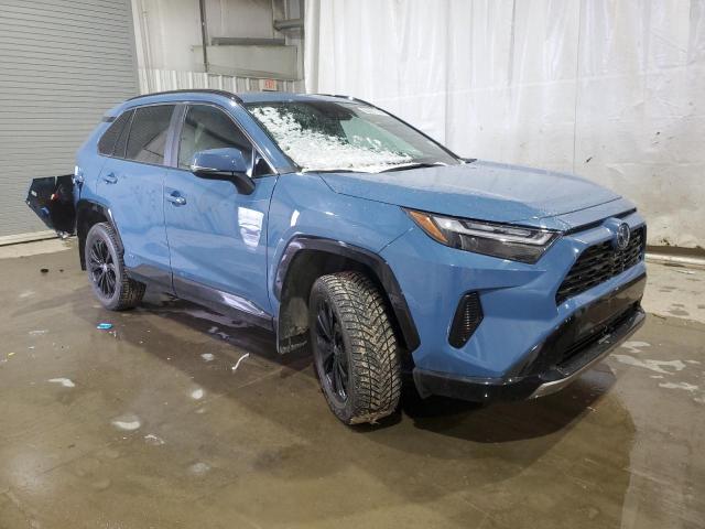 4T3T6RFV5NU089005 - 2022 TOYOTA RAV4 SE BLUE photo 4