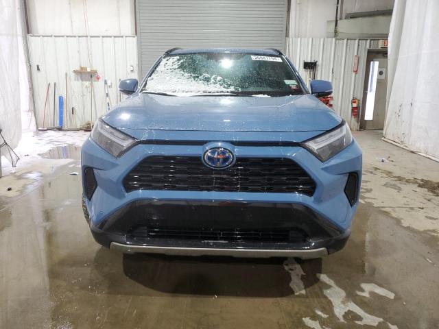 4T3T6RFV5NU089005 - 2022 TOYOTA RAV4 SE BLUE photo 5