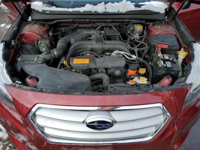 4S3BNAJ66F3061556 - 2015 SUBARU LEGACY 2.5I LIMITED BURGUNDY photo 11