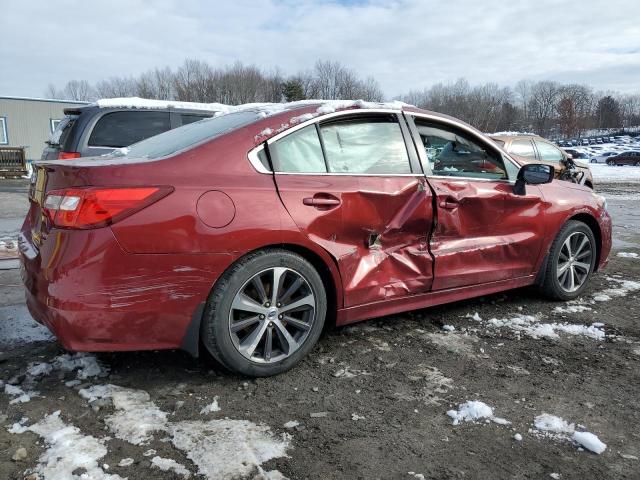 4S3BNAJ66F3061556 - 2015 SUBARU LEGACY 2.5I LIMITED BURGUNDY photo 3