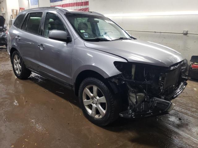 5NMSH13E78H148852 - 2008 HYUNDAI SANTA FE SE GRAY photo 4