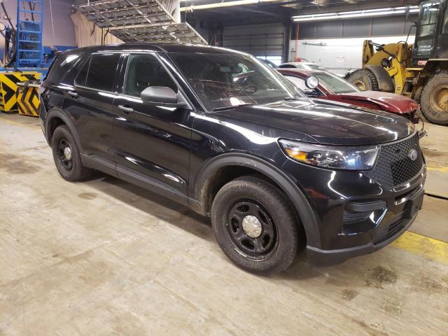 1FM5K8AB2LGA84683 - 2020 FORD EXPLORER POLICE INTERCEPTOR BLACK photo 4