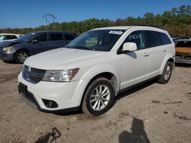 3C4PDCBG8FT718146 - 2015 DODGE JOURNEY SXT WHITE photo 1