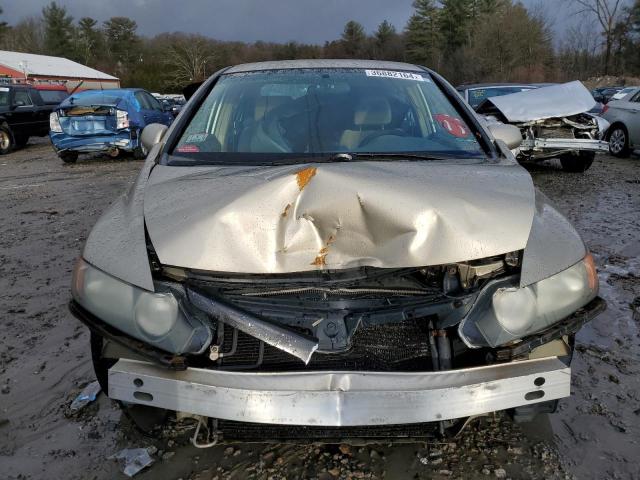 1HGFA16577L014987 - 2007 HONDA CIVIC LX BEIGE photo 5