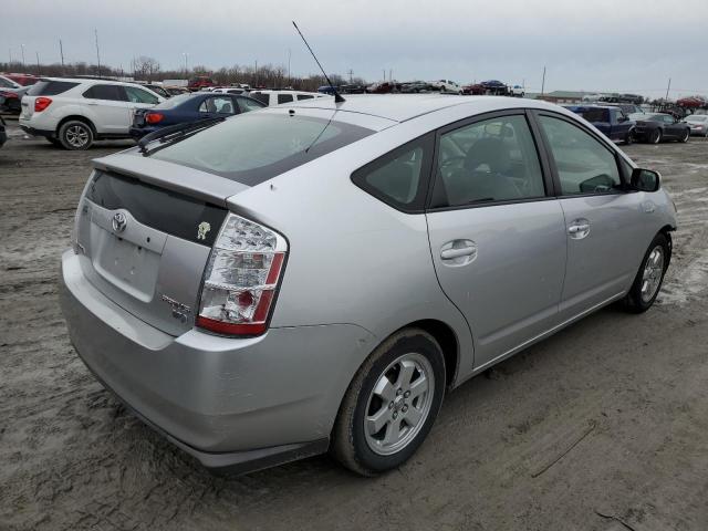 JTDKB20U783344694 - 2008 TOYOTA PRIUS SILVER photo 3