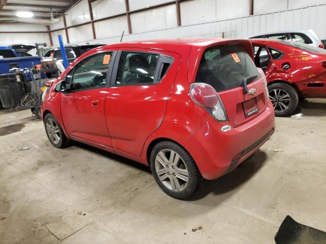 KL8CD6S98DC613206 - 2013 CHEVROLET SPARK 1LT RED photo 2