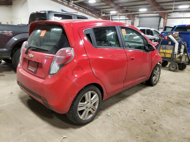 KL8CD6S98DC613206 - 2013 CHEVROLET SPARK 1LT RED photo 3