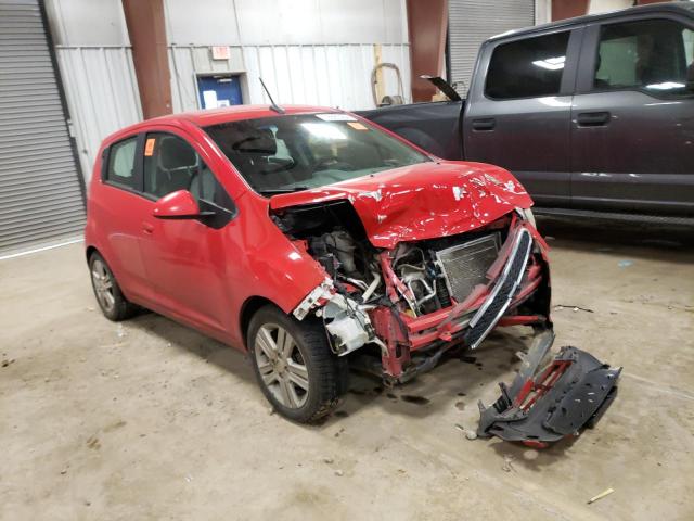 KL8CD6S98DC613206 - 2013 CHEVROLET SPARK 1LT RED photo 4