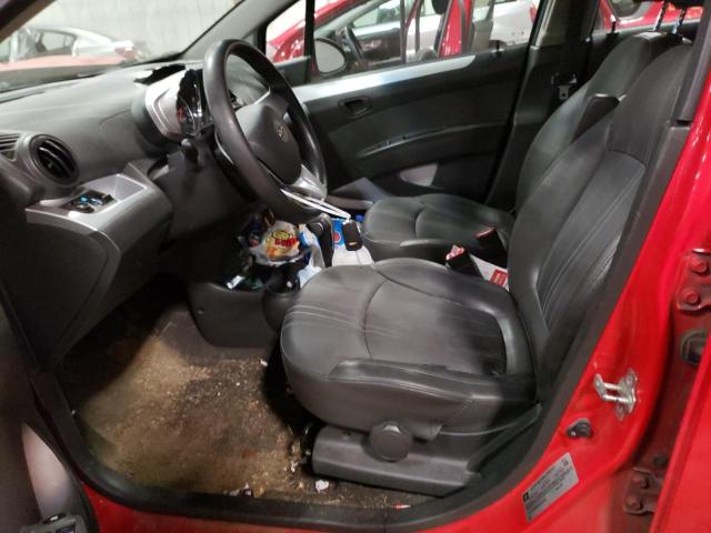 KL8CD6S98DC613206 - 2013 CHEVROLET SPARK 1LT RED photo 7