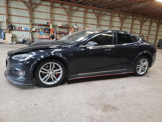 5YJSA1E21HF201392 - 2017 TESLA MODEL S Qara foto 1
