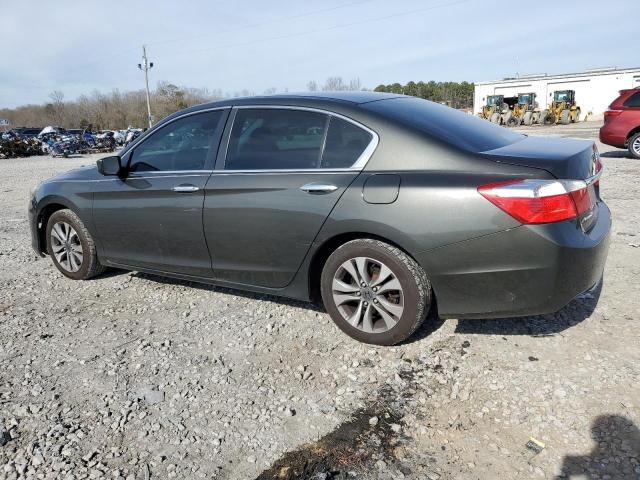 1HGCR2F32DA207264 - 2013 HONDA ACCORD LX GRAY photo 2