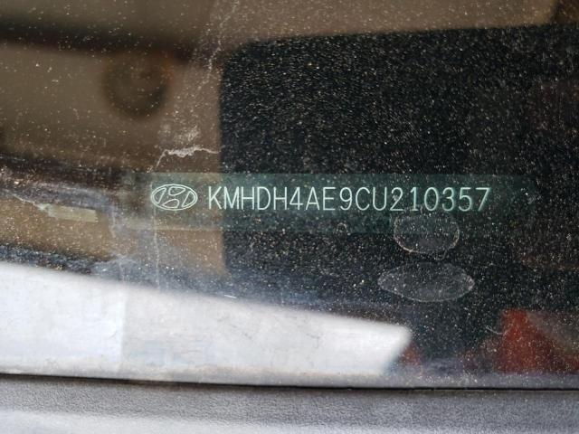 KMHDH4AE9CU210357 - 2012 HYUNDAI ELANTRA GLS SILVER photo 13