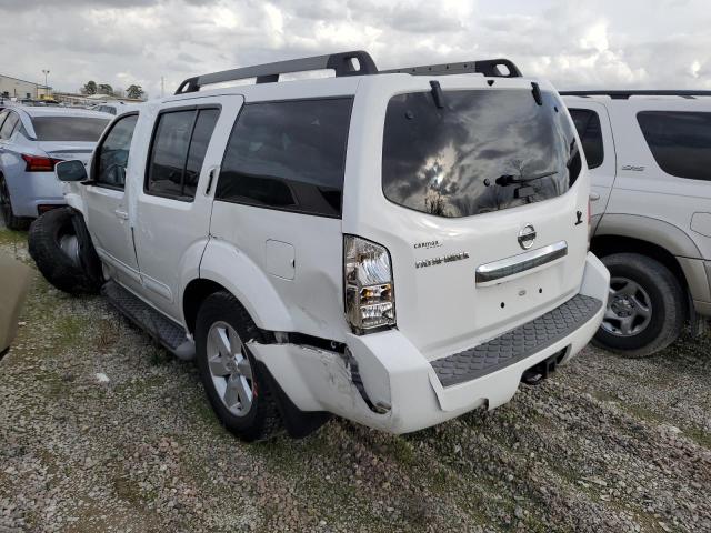 5N1AR1NN7BC633547 - 2011 NISSAN PATHFINDER S WHITE photo 2