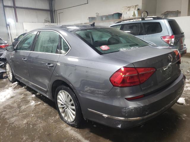 1VWBS7A36GC035684 - 2016 VOLKSWAGEN PASSAT SE GRAY photo 2