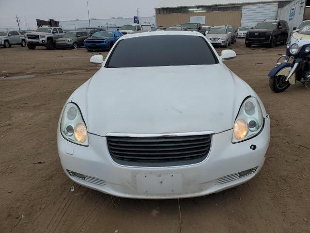 JTHFN48Y820028949 - 2002 LEXUS SC 430 WHITE photo 5