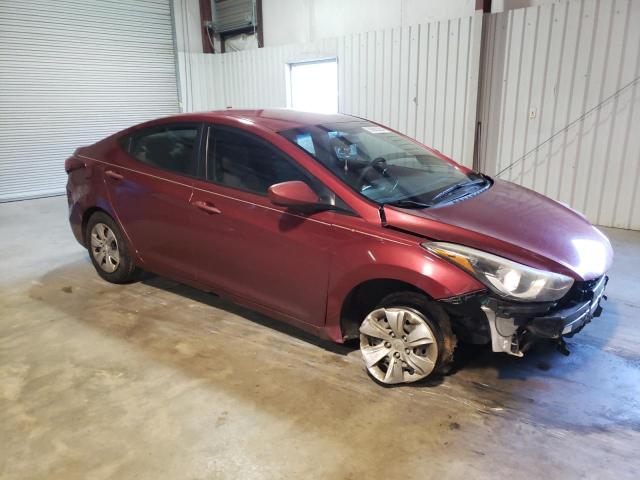 5NPDH4AE6GH785147 - 2016 HYUNDAI ELANTRA SE RED photo 4