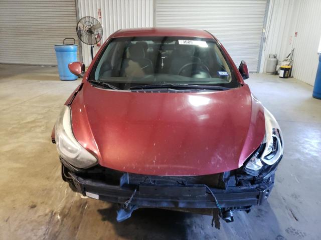 5NPDH4AE6GH785147 - 2016 HYUNDAI ELANTRA SE RED photo 5