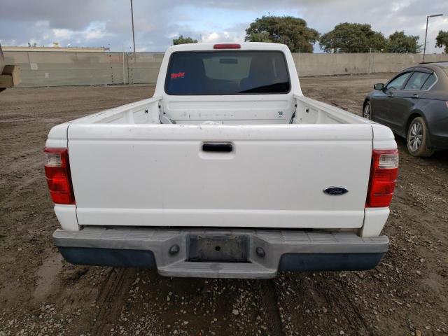 1FTYR10U64PB44022 - 2004 FORD RANGER WHITE photo 6