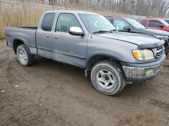 5TBBT44102S271711 - 2002 TOYOTA TUNDRA ACCESS CAB ნაცრისფერი ფოტო 4