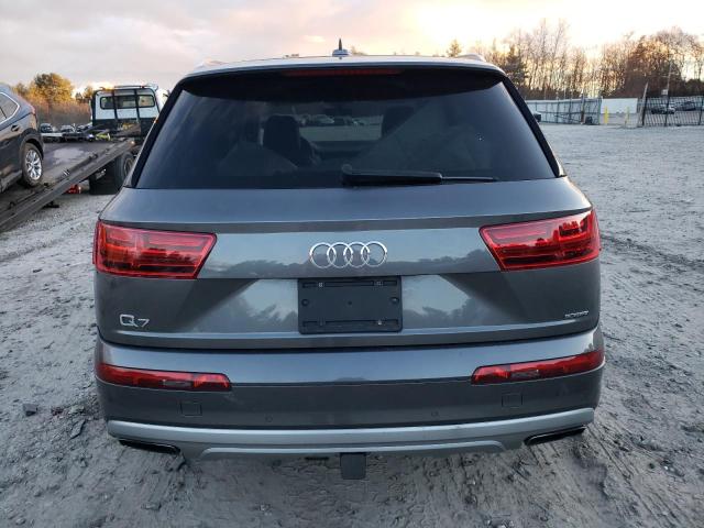 WA1LHAF77KD036855 - 2019 AUDI Q7 PREMIUM PLUS GRAY photo 6