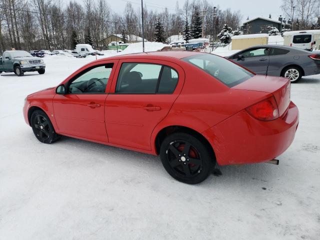 1G1AT58H997286091 - 2009 CHEVROLET COBALT LT RED photo 2