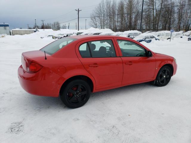 1G1AT58H997286091 - 2009 CHEVROLET COBALT LT RED photo 3