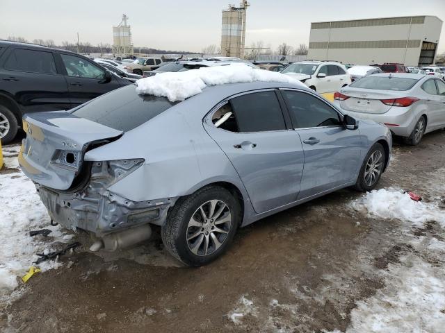 19UUB1F39GA004511 - 2016 ACURA TLX GRAY photo 3