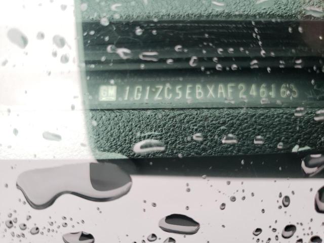 1G1ZC5EBXAF246163 - 2010 CHEVROLET MALIBU 1LT 银色 照片 12