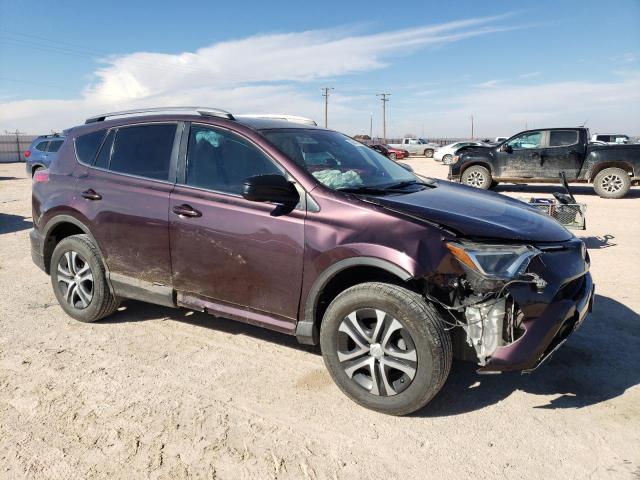 2T3ZFREVXJW500355 - 2018 TOYOTA RAV4 LE BURGUNDY photo 4