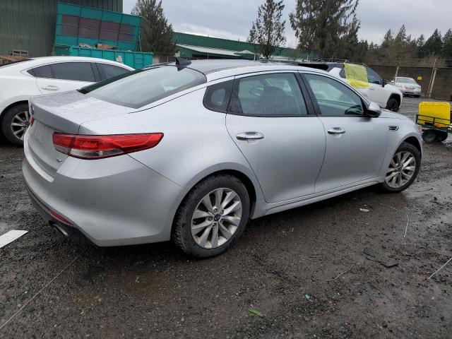 5XXGU4L30HG126594 - 2017 KIA OPTIMA EX SILVER photo 3