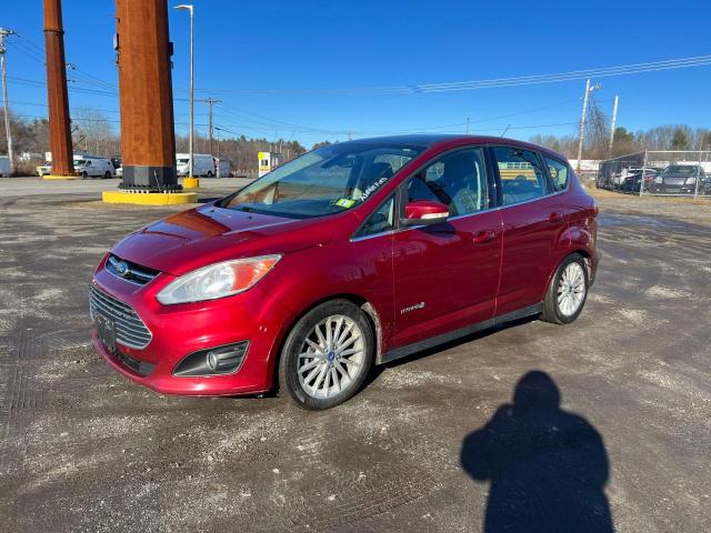 1FADP5BU6DL512527 - 2013 FORD C-MAX SEL RED photo 2