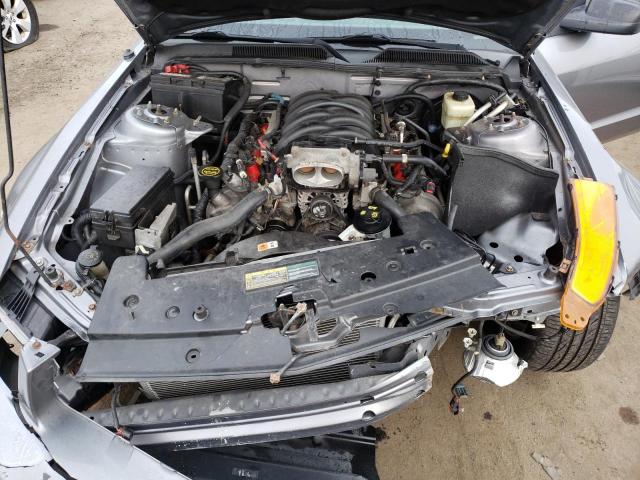 1ZVHT82H165256362 - 2006 FORD MUSTANG GT GRAY photo 11