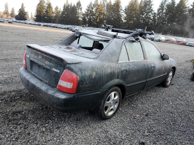 JM1BJ2234Y0302296 - 2000 MAZDA PROTEGE ES GREEN photo 3