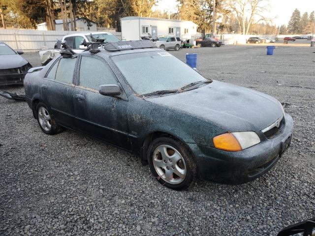JM1BJ2234Y0302296 - 2000 MAZDA PROTEGE ES GREEN photo 4
