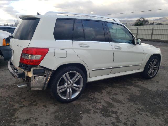 WDCGG8HB5CF807401 - 2012 MERCEDES-BENZ GLK 350 4MATIC WHITE photo 3