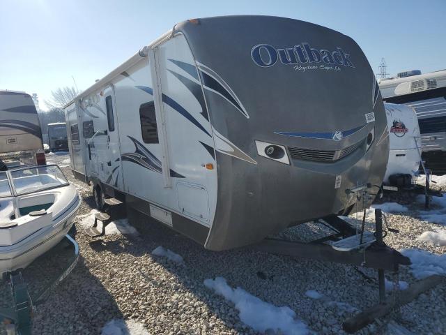 4YDT29828DB451587 - 2013 KEYSTONE OUTBACK WHITE photo 1