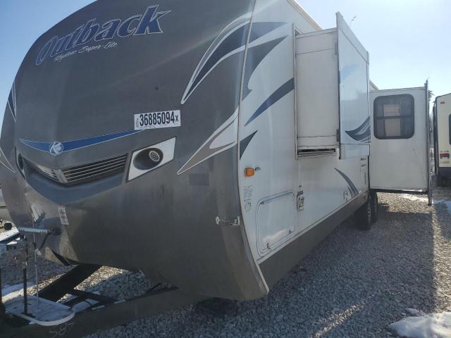 4YDT29828DB451587 - 2013 KEYSTONE OUTBACK WHITE photo 9