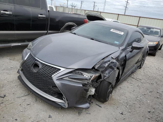 JTHHA5BC4G5002916 - 2016 LEXUS RC 200T GRAY photo 1