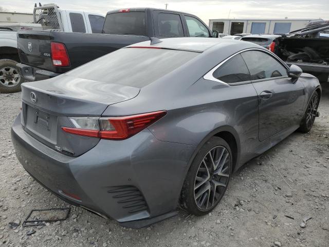 JTHHA5BC4G5002916 - 2016 LEXUS RC 200T GRAY photo 3