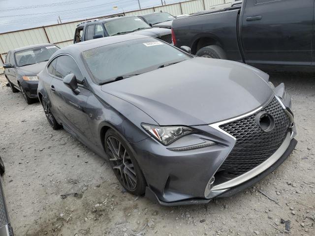 JTHHA5BC4G5002916 - 2016 LEXUS RC 200T GRAY photo 4