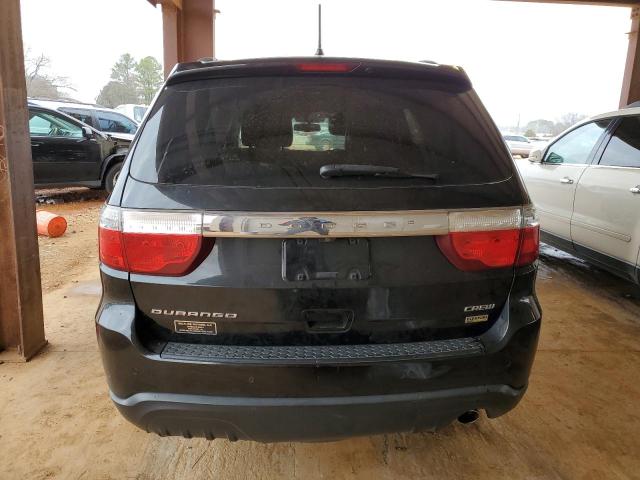 1C4RDHDG8DC584251 - 2013 DODGE DURANGO CREW BLACK photo 6