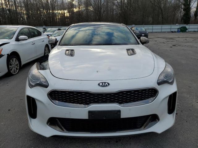 KNAE15LA3M6090572 - 2021 KIA STINGER WHITE photo 5