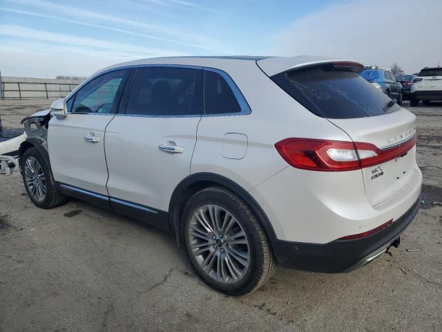 2LMTJ6LR6GBL60969 - 2016 LINCOLN MKX RESERVE 白色 照片 2