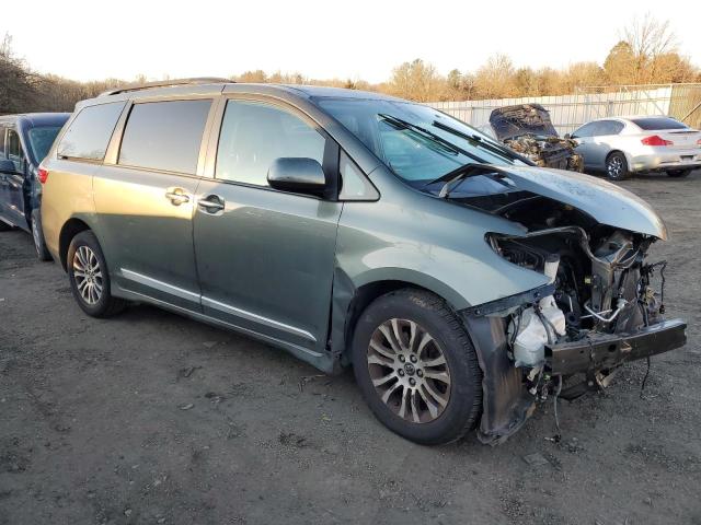 5TDYZ3DC2JS920404 - 2018 TOYOTA SIENNA XLE GREEN photo 4