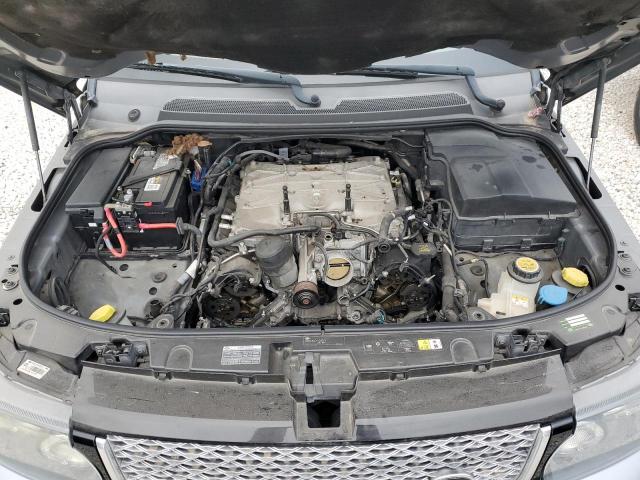 SALSP2E42DA785884 - 2013 LAND ROVER RANGE ROVE AUTOBIOGRAPHY SILVER photo 11