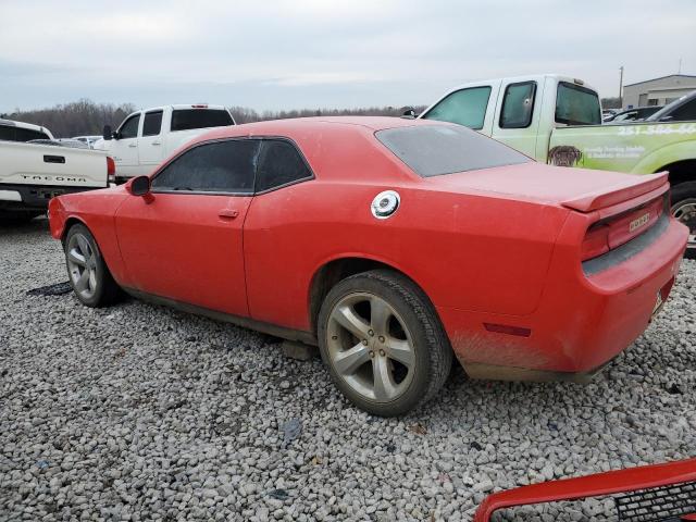 2C3CDYAG2EH311447 - 2014 DODGE CHALLENGER SXT RED photo 2