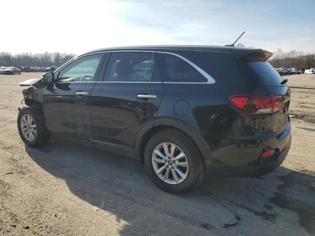 5XYPGDA59KG489068 - 2019 KIA SORENTO LX BLACK photo 2